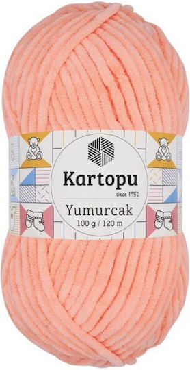 Kartopu Yumurcak Polyester Orange 120m 100g