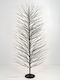 Christmas Decorative Illuminated Tree 150cm IP44 Electric Black Tree