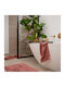 Zone Denmark Badematte Baumwolle Rechteckig Tiles 33433 Peach Red 80x50cm