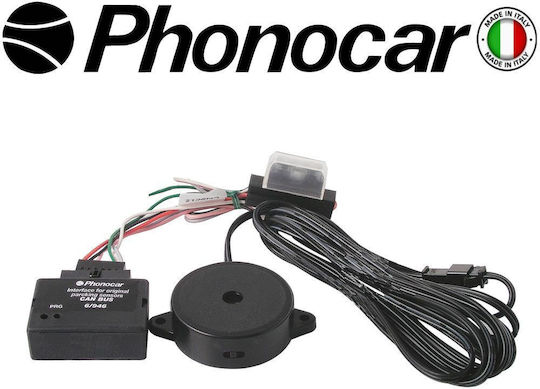 Phonocar Зумер за система за паркиране на автомобил в Черен Цвят