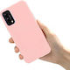 Quality Cover Back Cover Σιλικόνης Ανθεκτικό Ροζ (Realme 7)