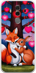 Valentinstag Fuchs Hase unter Liebesbaum Huawei Mate 10 Pro Flexibles TPU Transparentes Silikon Case Valentinstag Fuchs Hase unter Liebesbaum Huawei Mate 10 Pro Flexibles TPU Transparentes Silikon Case
