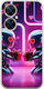Valentine's Day Futuristic Lovebots Huawei Nova 11i Flexible TPU Transparent Silicone Case