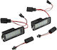 Автомобилни 212388 LED светлини за регистрационен номер VW Passat Golf Scirocco Beetle Polo Amarok Seat Leon Toledo 1 брой