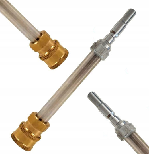 Адаптер за бързо свързване Lanca Kranzle D10 1050 P K 1050 Ts 1050 Tst Xa15 Xa17 към 1/4" Qc за миене