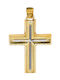 Tasoulis Jewellery Collection Χρυσός Σταυρός 9Κ χωρίς Αλυσίδα
