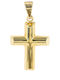 Tasoulis Jewellery Collection Χρυσός Σταυρός 14Κ χωρίς Αλυσίδα