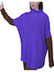 Damen Langarm Pullover Lila