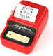Niimbot B21s Electronic Handheld Label Maker in Red Color