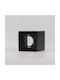 Eurolamp Plastic Frame for Spot GU10 Black 10x10cm. 1pcs