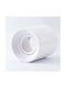 Eurolamp Round Plastic Frame for Spot GU10 White 10x10cm. 1pcs