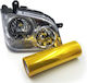 Yellow Protective Film Headlights Taillights Dimensions 60 Cm X 10m Protects Against Scratches Chemicals Uv Radiation Extreme Weather Conditions Reduces Risk Yellowing Cracking