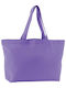 Twill Einkaufstasche Earthaware Organic Westford Mill W695 Violett
