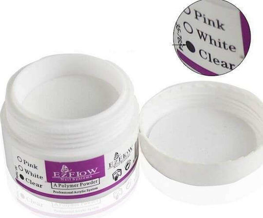 EzFlow Nail Systems Σκόνη Ακρυλικού σε Λευκό Χρώμα 5gr t02113547-3