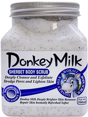 M-Elite Donkey Milk Peeling Körper 350ml