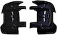 Capace Oglindă Stil Batman Idealstore Compatibile cu Fiat Ducato 2007+ Negru Lucios Rezistent la UV Aspect Elegant Instalare Ușoară