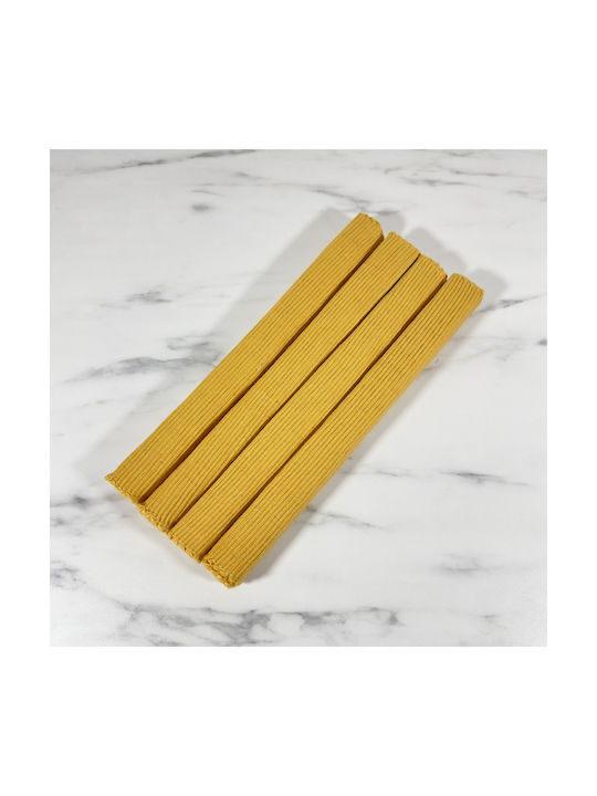 Fabric Placemats Orange 4pcs