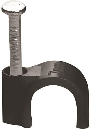 Kabelbinder 6/25 Rund Schwarz 100 Stück Beschton