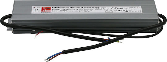 Adeleq Затъмняващо LED Захранване Водоустойчиво IP67 Мощност 100W с Изходно Напрежение 24V