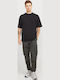 Trousers Cargo Elastic Black-sand
