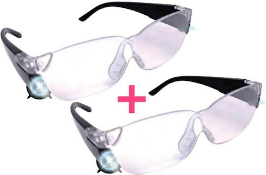 Mag Vision Vergrößerungsbrille mit LED-Licht 1 + 1