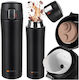 Ruhhy Pahar Termos Oțel inoxidabil 440ml Negru