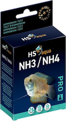 HS Aqua Test Ammoniak NH3/NH4 Test für Süß- und Salzwasser