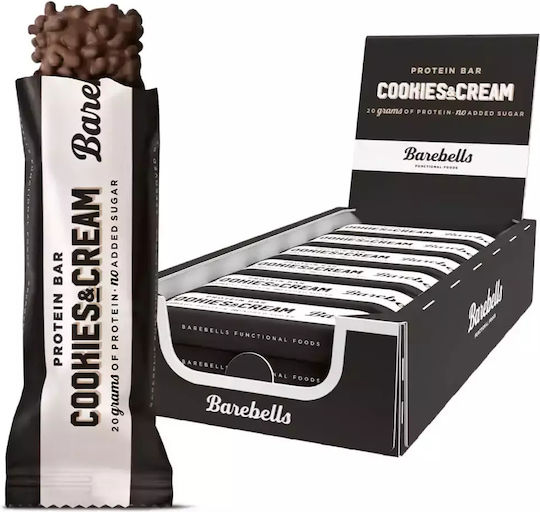 Barebells Protein Bar Bars Protein with Flavor Cookies & Cream 12x55gr
