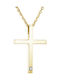 Women's Gold Cross 18K with Chain