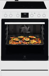 Electrolux Free-standing with Ceramic Hobs White LKR64022MW