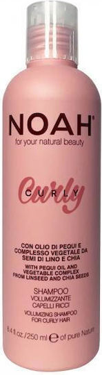 Noah for Beauty Curly Σαμπουάν Όγκου για Σγουρά Μαλλιά 250ml