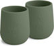 Nuuroo Baby Cups Abel made of Silicone Green 2p...