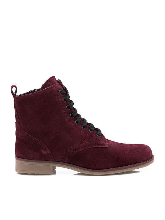 Adam's Shoes Дамски ботуши Бордо