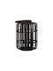 Fylliana Fl372 Tabletop Metallic Lantern Brown 25x37cm