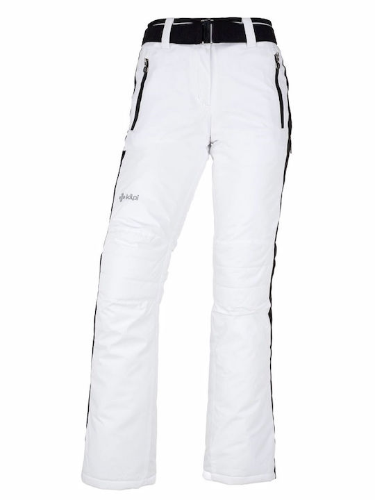 Kilpi JL0194KI-WHT Women's Trousers for Ski & Snowboard White