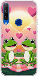 Θήκη Valentine's Day Frogs In Love At Sunset Huawei Honor 9x Flexible Tpu Διάφανη Σιλικόνη Θήκη Valentine's Day Frogs In Love At Sunset Huawei Honor 9x Flexible Tpu Διάφανη Σιλικόνη