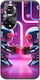 Θήκη Valentine's Day Futuristic Lovebots Huawei Nova 9 Black Tpu Μαύρη Σιλικόνη