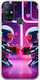 Valentine's Day Futuristic Lovebots Oneplus N10 5g Flexible TPU Transparent Silicone Case