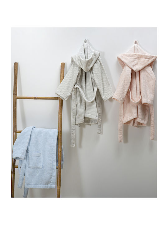 Homeline Kids Hooded Bathrobe Ciel