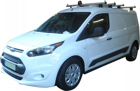 Nordrive Bare de Acoperiș Metal pentru Ford Tranzit Connect 2013+ (Set cu picioare)