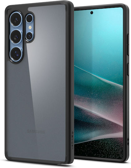Spigen Ultra Hybrid Back Cover Silicone / Plastic 1.2mm Black (Galaxy S25 Ultra)