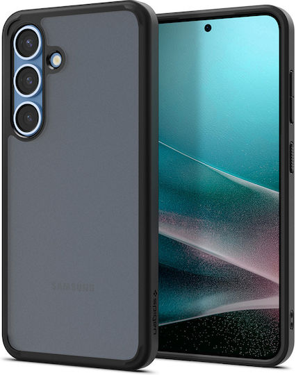 Spigen Ultra Hybrid Umschlag Rückseite Silikon / Kunststoff 1.2mm Schwarz (Galaxy S25)