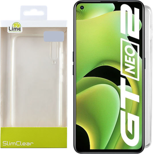 Lime Back Cover Silicone Transparent (Realme GT Neo 2)