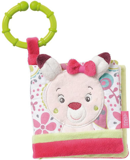 Fehn Pendant Toy for Crib and Stroller with Mirror Reindeer for 0++ Months