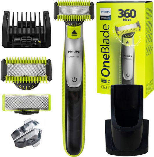 Philips Oneblade Ξυριστική Μηχανή Σώματος / Προσώπου Επαναφορτιζόμενη