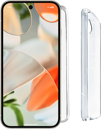 Volte-Tel Slimcolor Air Задна корица Силикон 2мм Прозрачен (Google Pixel 9A 5G)