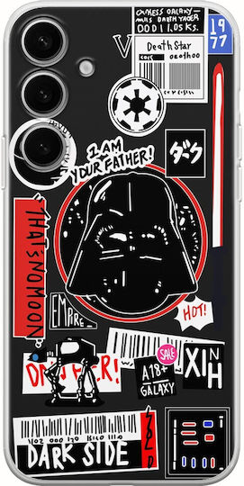 Star Wars Darth Vader Samsung Galaxy S25 5G гъвкав TPU прозрачен силикон