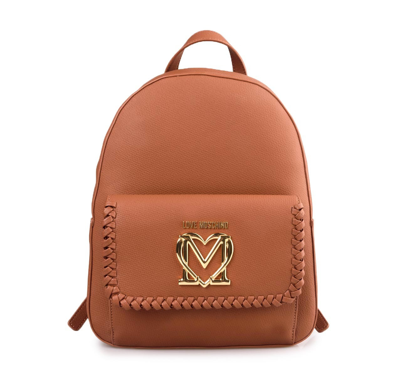 Moschino Women's Bag Backpack Tabac Brown JC4129PP1MLJ0201
