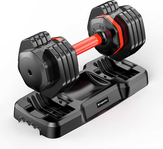 inSPORTline Dumbbell 1x 24.5kg with Stand