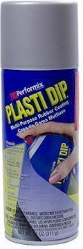 Plasti Dip Spray Protective Film Performix High Temperature with Metallic Effect Aluminum true metallic 400ml